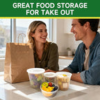 Dealusy 40 Set 24 oz Deli Containers - Image 7