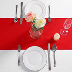 Manyshofu Red Satin Table Runner 12x108 - Image 3