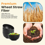 Large Bowls Unbreakable Wheat Straw Bowls - Image 3