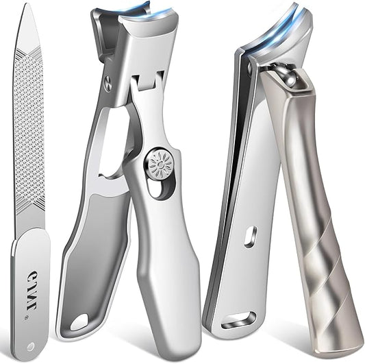 Mens Stocking Stuffers 2025, Toenail Clippers for Thick Toenails for Seniors, Wide Jaw Nail Clippers for Men, Heavy Duty Ingrown Toenail Clippers Nail Cutters, Stocking Stuffers Gifts for Men