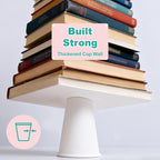 16 oz 160 Pack Disposable Coffee Cups, Bulk White Disposable Paper Cups - Image 5