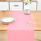 Wolkemer Farmhouse Pink Table Runner Dining Table Runners 90 Inches Long | - Image 7
