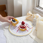 PULOTE 100PCS Gold Plastic Plates - Image 7