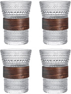 Polka Dots Glass Coffee Mug | 4-Pack by Boxonly