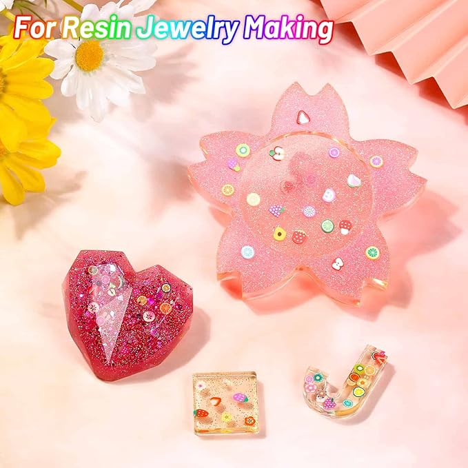 16000 Pcs Fruit Nail Art Slices, Acejoz 20 Styles Fruit Slime Charms Fimo Slices 3D Polymer Slices for Slime, Lip Gloss Making Supplies Resin and Nail Art Decorations