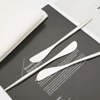 10 Pack Silver Cheese Spreader Knife, Uniturcky Stainless Steel Butter Spreader - Image 2
