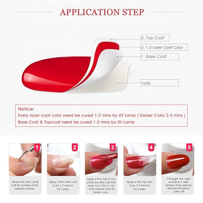 VENALISA 12ML No Wipe Tempered Top Coat, Scratch Resistant Long Lasting High Gloss Soak Off Clear Gel Nail Polish Top Coat 0.43 OZ