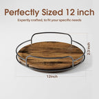 LAMU Lazy Susan Organizer, Table Top, Countertop, Spice Organization, 1 Pack - Image 2