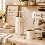 JIEMEI HOME Large Ceramic Coffee Mug Set of 4 - Image 9