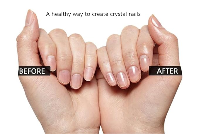 Premium Particular Glass Nail File with Case, Both Sided Filer, Crystal Beauty Nail File, Salon Nail Shine Top, Beeswax Pink