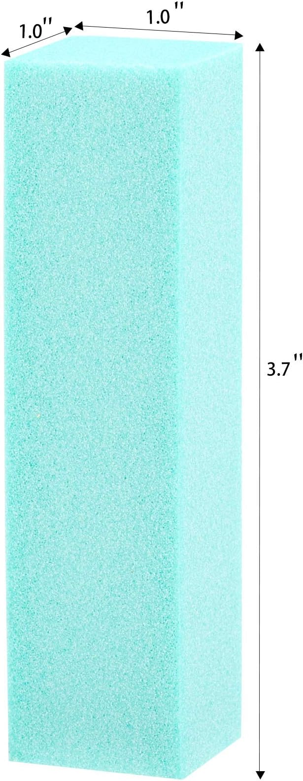 20 Pack Nail Buffers Blocks Sanding Buffing Nail Files Pedicure Manicure Tool 60/100 Grit （Green)