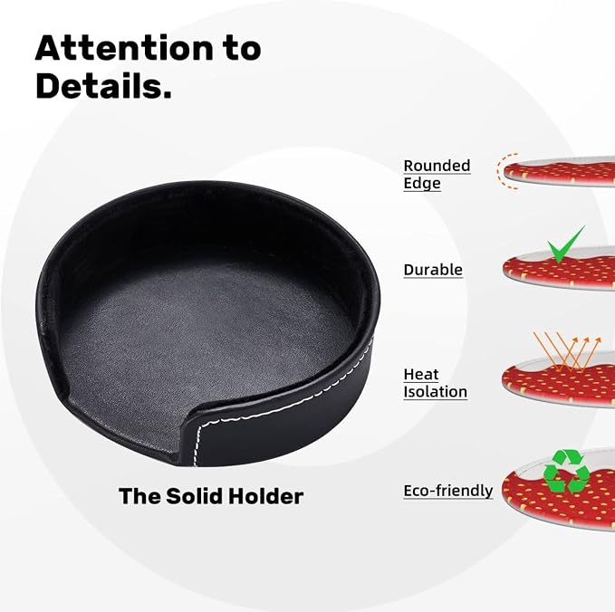 6 Pack Funny Strawberry Coaster - Image 5