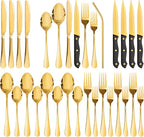 Astercook 24-Piece Silverware Set by Astercook