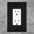 Modern Edge Decorative Wall Plate Switch Plate Outlet Cover, Durable Solid Zinc - Image 4