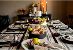 Solino Home 100% Pure Linen Table Runner, 14 x 72 in, French Stripe | Table - Image 9