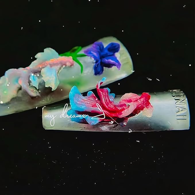 3D Fish Nail Art Molds Design, Silicone Nails Tool