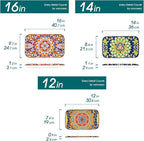 vancasso Serving Platters Set of 3, Microwave & Dishwasher Safe - Image 3