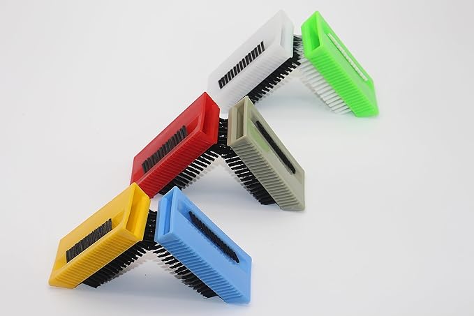 6 Pieces Hand Scrub Brushes for Cleaning Fingernail Nail Brush Soft for Men Non Disposable Scrub Brush Heavy Duty Plastic Cleaning Brushes for Hands Nail Cleaning (6 PCS)