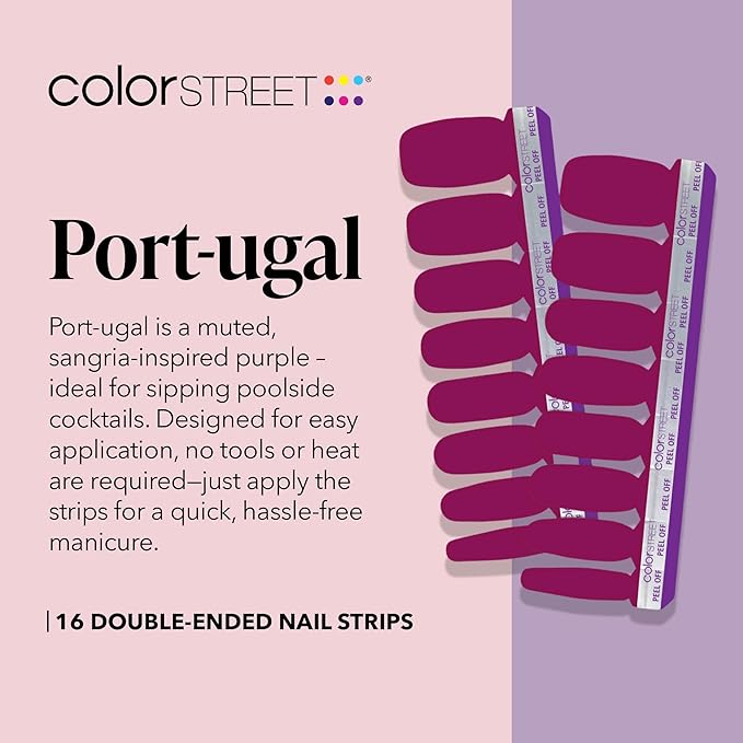 Color Street Port-ugal Nail Strips