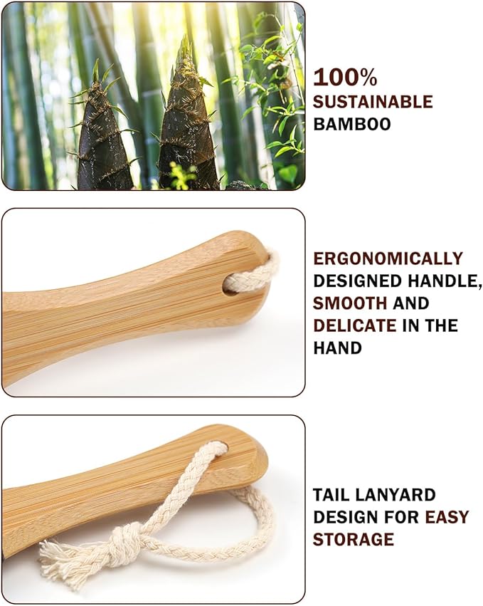BEZOX Foot Pumice Stone Pedicure File(1 PCS) - Ergonomic Wooden Handle Foot File Callus Remover for Smoother Feet and Hands - Foot Scrubber, Heel Sander and Dead Skin Scraper - Brown