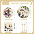 96Pcs Wine Tasting Party Decorations - Image 2
