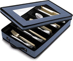 Flatware & Utensil Storage, Durable Silverware Storage Box by HearthHarbor