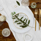 12 Pack Cheesecloth Table Runner, Runner Gauze Boho Wedding Decor Romantic - Image 5