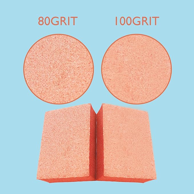 RED Nail Design Disposable Mini Nail Buffers - 1500 PCS, 80/100 Grit Single-Use Buffing Blocks for Natural & Acrylic Nails - Compact Nail Buffer Blocks for Manicure & Pedicure - for Home & Salon