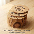 Personalized Cork Coasters – Custom Drink Coasters - Image 6