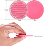 2PCS Bling Car Cup Coaster, 2.75 Inch Auto Cup Holder Insert Coasters Silicone - Image 3