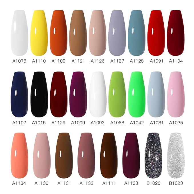 Double Rhythm 0.5 Oz Gel Polish Color for Nail Art Salon DIY Soak Off 15ml Nail Lamp Gel Polish at Home (A1100-Tangerine)