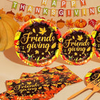96 Pieces Friendsgiving Tableware Set Party Supplies - Image 6