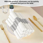 Germiwipe 500 Pcs Self-Adhesive Napkin Bands, | Paper Napkin Rings - Image 4