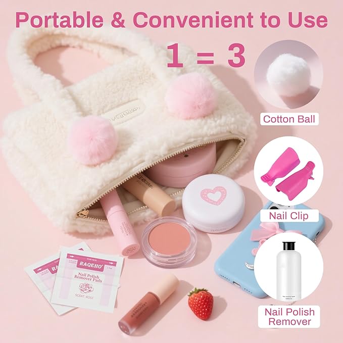 50 Nail Polish Remover Pads - Nail Wrap Wipes for Nail Polish Removal Lint Free Travel Nail Wipe Soak Off Fingernail Remover Pad Individually Wrapped Nail Paint Removal for On The Go Home Use