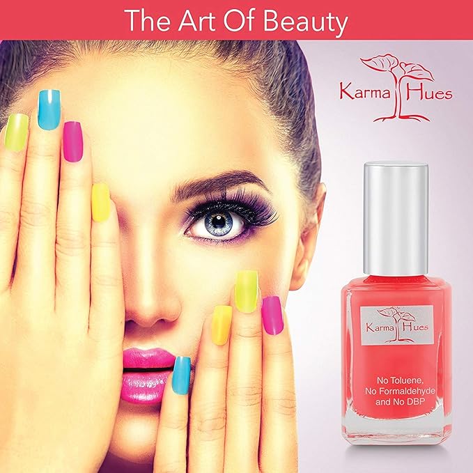 Karma Naturals Nail Polish – Non-Toxic, Vegan & Cruelty-Free (Weekend Getaway, 0.43 fl oz)