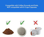 Elite Gourmet EHC111A Personal Single-Serve Compact Coffee Maker - Image 4
