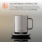 Ember Temperature Control Smart Mug 2, 10 Oz, App-Controlled Heated Coffee Mug - Image 3