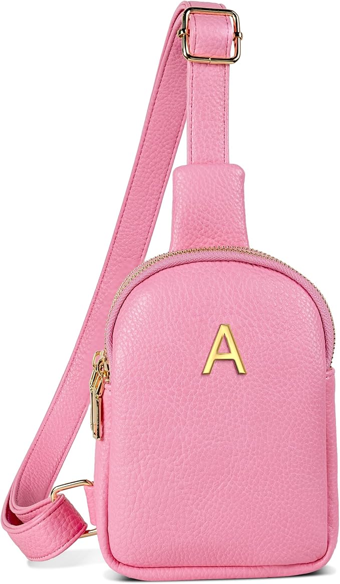 Gifts for 8 9 10 11 12 13 14 15 16 Year Old Girls, Initial Crossbody Bag for Girls, Birthday Gifts for Daughter Granddaughter, Tween Teen Girls Trendy Stuff, Graduation Gifts for 5th 8th Grade