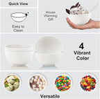 Wheat Straw Snack Bowls 10oz Set of 8 - Image 4