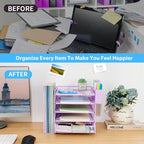 5-Tier Desk File Organizer - Image 4