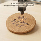 Personalized Cork Coasters – Custom Drink Coasters - Image 4