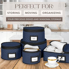 China Storage Containers 5-Piece Set Moving Boxes, Quilted Microfiber | - Image 2