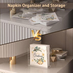 SILUT 2 Pack Clear Napkin Holder - Image 3