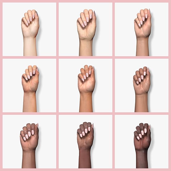 Double Rhythm 15ML Gel Nail Polish Pure Sheer Same Color Same Bottle Soak Off Gel Polish Art Manicure Salon DIY at Home for Women (Baby Pink-A1334)