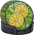 Lemon Coasters for Drinks by petloverdoglovercommunity