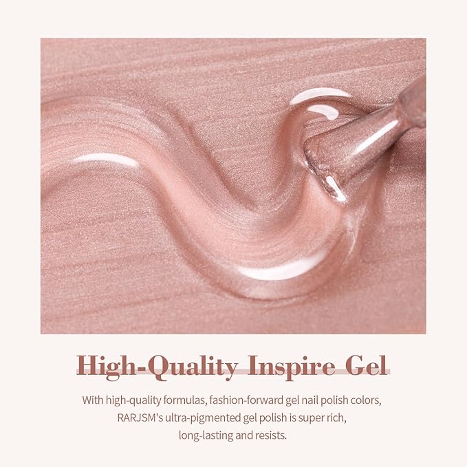 RARJSM Cat Eye Gel Nail Polish Nude Pink Silver Glitter Natural Skin Tone Color 15ml Sparkle Shimmer Velvet Cateye Gel Polish with Magnetic Stick UV LED Curing Require Soak Off Home Salon Manicure