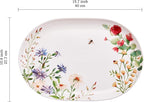 Bico Summer Provence 16 plus 12 inch Oval Platters Set, Microwave and - Image 3