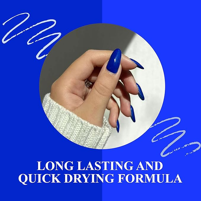 VIVRE Cosmetics Quick Dry Shiny Halal Nail Polish - Long Lasting, Breathable & Water Permeable - It's Electric
