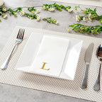 Luxenap 15.8 X 7.9 Inch Linen-Feel Guest Towels, 50 Lettered Hand Towels - Image 4