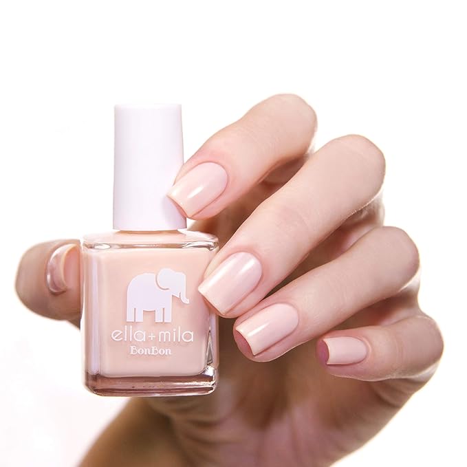 ella+mila Professional, Quick Dry, Long-Lasting & Chip-Resistant Pink Nail Polishes (My Fantasy - 0.45 fl oz)